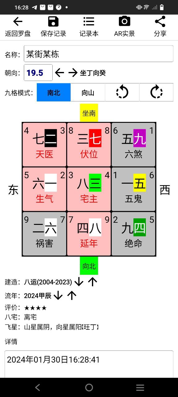黄金风水罗盘