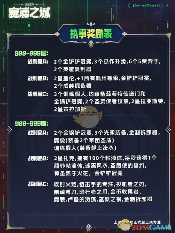 执事羁绊奖励表8