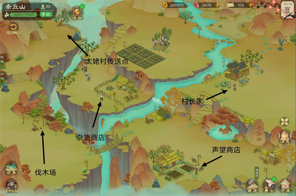 赤丘山入口位置