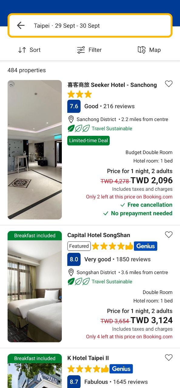 Booking.com缤客最新版