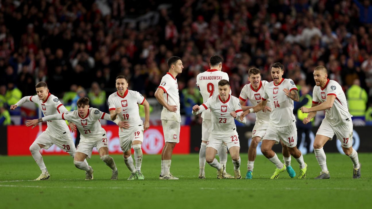 2024年欧洲杯预选赛附加赛：格鲁吉亚、乌克兰、波兰晋级决赛
